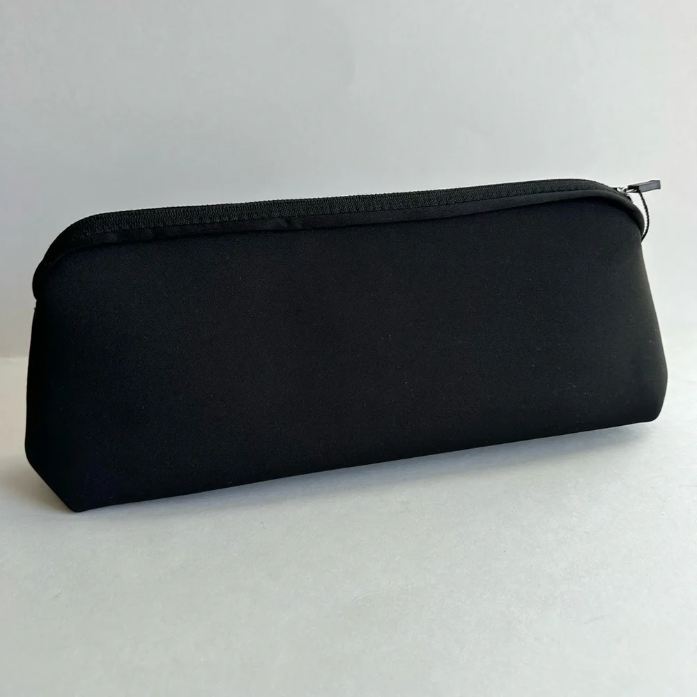 Skims Neoprene Zip Pouch/ Black Onyx